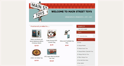Desktop Screenshot of mainstreettoys.com